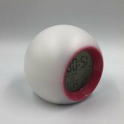 Battery Power Easy To Use Multi Function Led Display Clock F