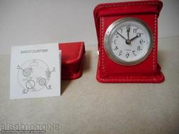 Square Compact Zipper Case Great For Travel 4"x3" Brand New