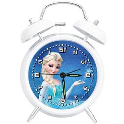 Metal Silent Sweep Analog Clock For Kids