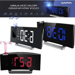 Fm Radio Digital Alarm Clock W/ Dual Alarm Usb