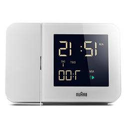 Braun BNC015WH-RC Projection Quartz Clock
