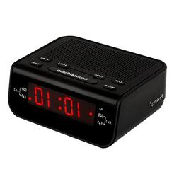 Radio With Dual Alarm, Snooze, Sleep Timer And Battery Backu