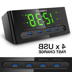 With Usb Charger - 4 Usb Port For Iphone/ipad/ipod/android P