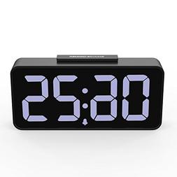 With 8.9" Large Display, Usb Ports, Snooze, Dimmer And Alarm