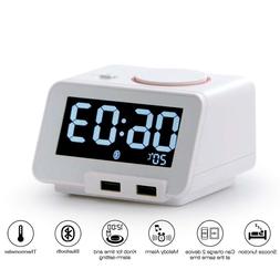 For Bedrooms With Bluetooth Speaker 2-port Universal Usb