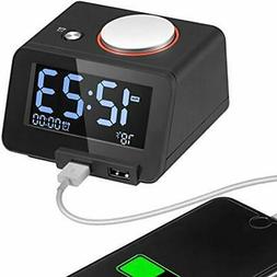 Usb Radios Charger For Bedroom,2 Charging Ports Phone Compat