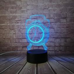 Style Toy 3d Usb Lamp Multicolor Rgb Led Bulb Desk Table Nig