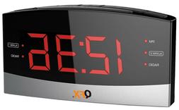 Radio Big Red Led Display Aux