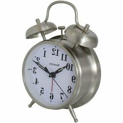 Westclox 70010 4.5-Inch 2-Bell Quartz Alarm Clock