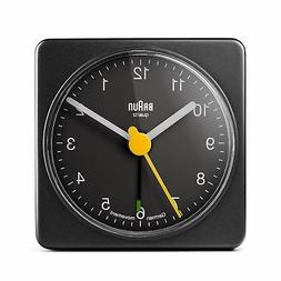 Braun BNC002BKBK Classic Analog Quartz Alarm Clock