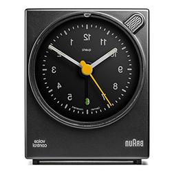 Braun BNC004BKBK Classic Analog Quartz Alarm Clock