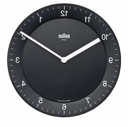 Braun BNC006BKBK Classic Analog Quartz Wall Clock