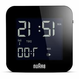 Braun BNC008BK-RC LCD Quartz Alarm Clock