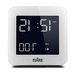 Braun BNC009WH Digital Quartz Alarm Clock
