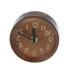 Portable Travel Clock For Bedrooms Desk Battery Operated
