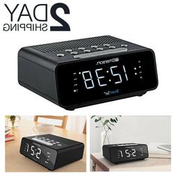 Radio Am Fm Dimmer Sleep Time Easy Read White Led Display