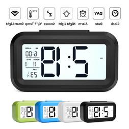 Backlight Time Calendar Temperature Thermometer