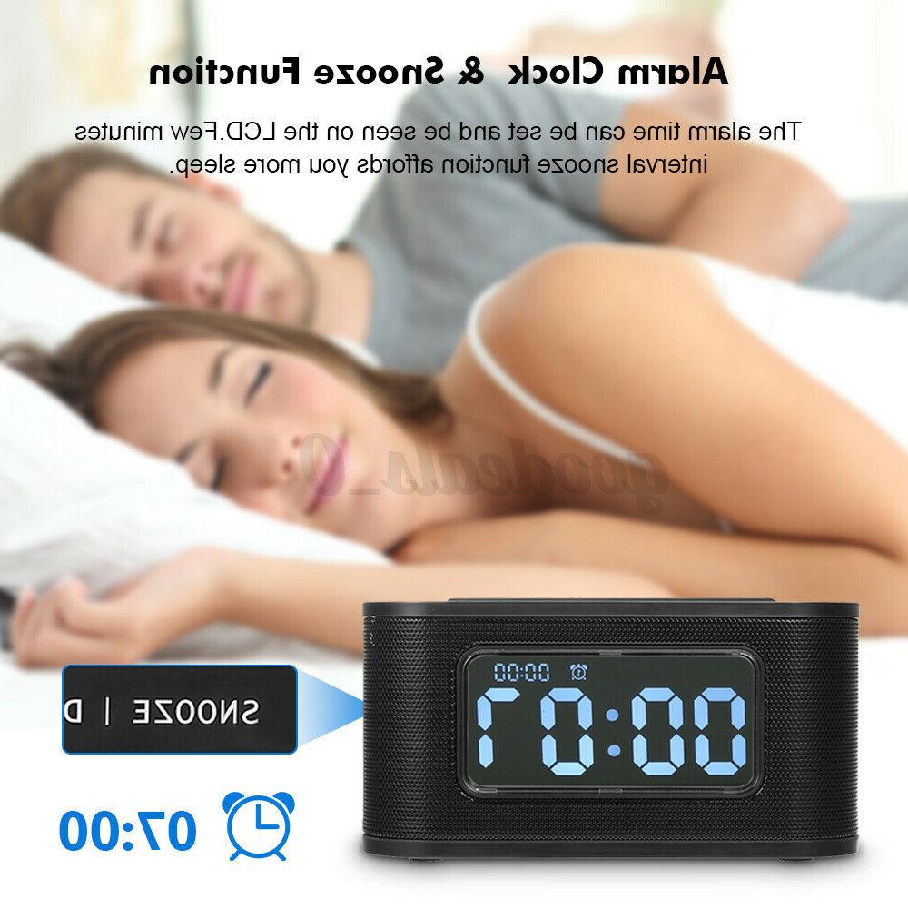 8 In Speaker Alarm Clock Snooze US