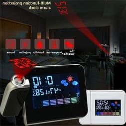Digital Projection Weather Thermometer Snooze Backlight Usb 