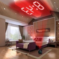 With Projector Nightstand Desk Table Digital Alarm Watch