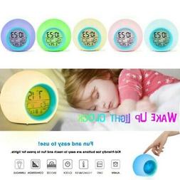 Color Changing Light Temperatures Home Ornament Clock
