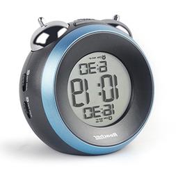 For Heavy Sleepers - Dual Alarm Clock With Optional Weekday 