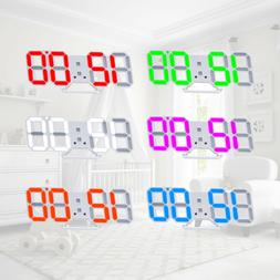 Usb Large Alarm Clock Snooze 12/24 Hour Display