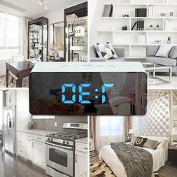 Makeup Mirror Alarm Clock Battery/plug Clock