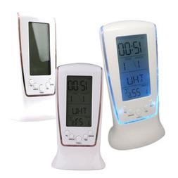 Calendar Thermometer Blue Led Backlight Ss