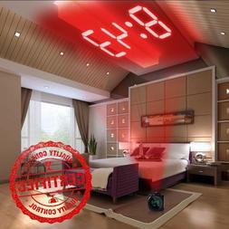 For Bedroom Projection With Backup Usb Time Temperature Outd