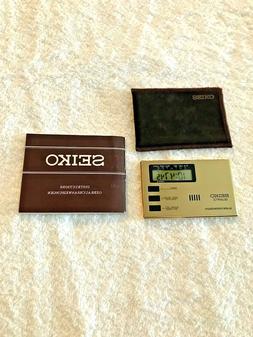 quartz digital compact travel alarm chronograph clock