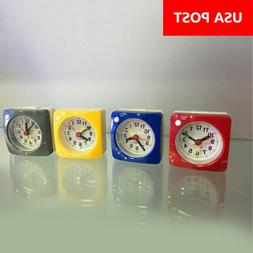 W/ Night Light Bedside Table Travel Clock