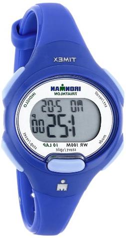 Timex Women's T5K784 Ironman Essential 10 Mid-Size Orient Bl