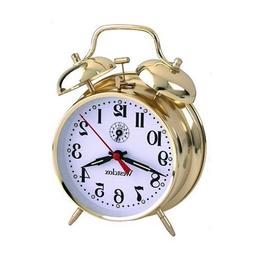 Twin Bell Keywound Alarm Clock 