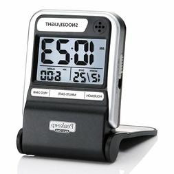 With Calendar, Ascending Beep Alarm With Snooze Light, 3 Aaa