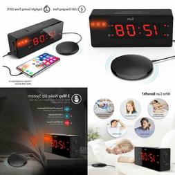 With Bed Shaker Ideal For Hearing Impaired Heavy Sleepers