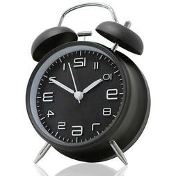 Twin Bell Battery Backlight Black