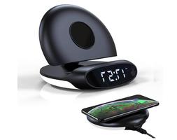 Foldable Stand 12/24 Hour Digital Alarm Clock
