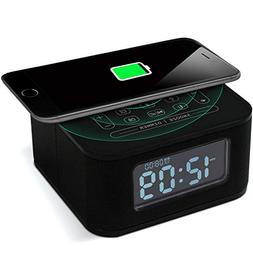 Radio Bluetooth Speaker For Bedrooms,wireless Charger For Ip