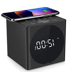 Radio With Bluetooth Speaker Compatible Iphone X, Led Displa
