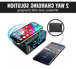 Alarm Clock With Bluetooth Speakers