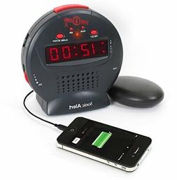 With Extra Loud Alarms Shaker For Hearing Impaired